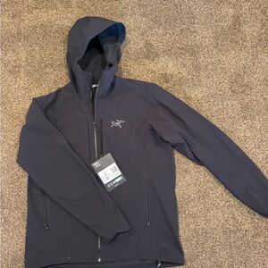 Arc'teryx Charcoal Hooded Performance Jacket